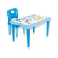 Pilsan Modern studietafel - Studietafel met stoel - Blauw