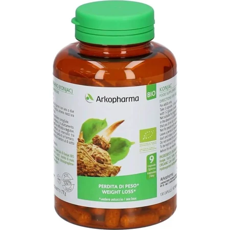 Arkocapsule Glucomanano 130 cápsulas - Complemento alimenticio para el control del peso