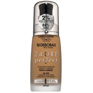 Deborah 24-Hour Perfect LSF 20 – Flüssig-Foundation – Nr. 3.3 Gold