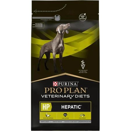Purina Pro Plan Diet HP Hepatic - Aliment complet pour chiens souffrant de troubles hépatiques, 3 kg