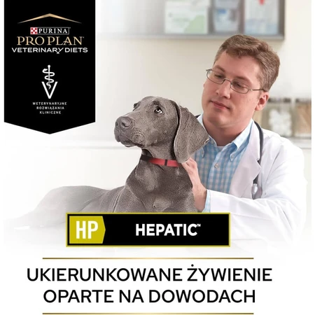 Purina Pro Plan Diet HP Hepatic - Aliment complet pour chiens souffrant de troubles hépatiques, 3 kg