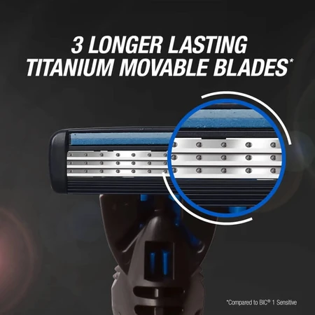 Bic Flex3 Hybrid - 4 vervangingsmesjes
