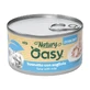 Oasy Wet Cat Natury Atún con lenguado - Comida húmeda para gatos adultos, 85 g