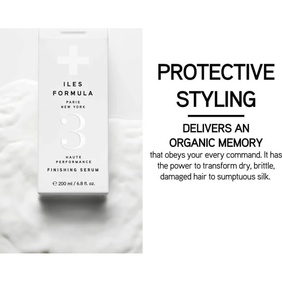 Sérum de finition haute performance Iles Formula - Sérum protecteur pour les cheveux 200 ml