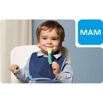 Mam Baby's bestek - Bestekset voor kinderen, vanaf 6 maanden, azuurblauw