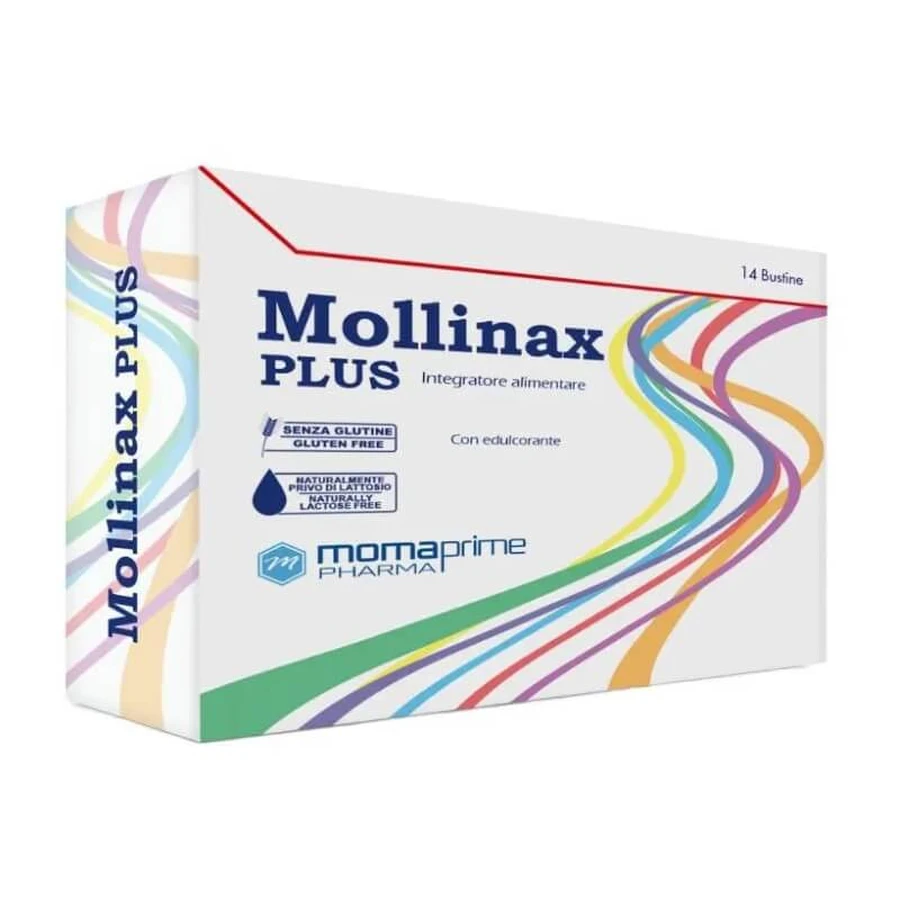 Mollinax Plus 14 Beutel – Nahrungsergänzungsmittel zur Förderung der Darmtätigkeit