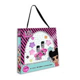 Coriex LOL Surprise Cosmetics Set - 2 nail polishes + 16 lip glosses
