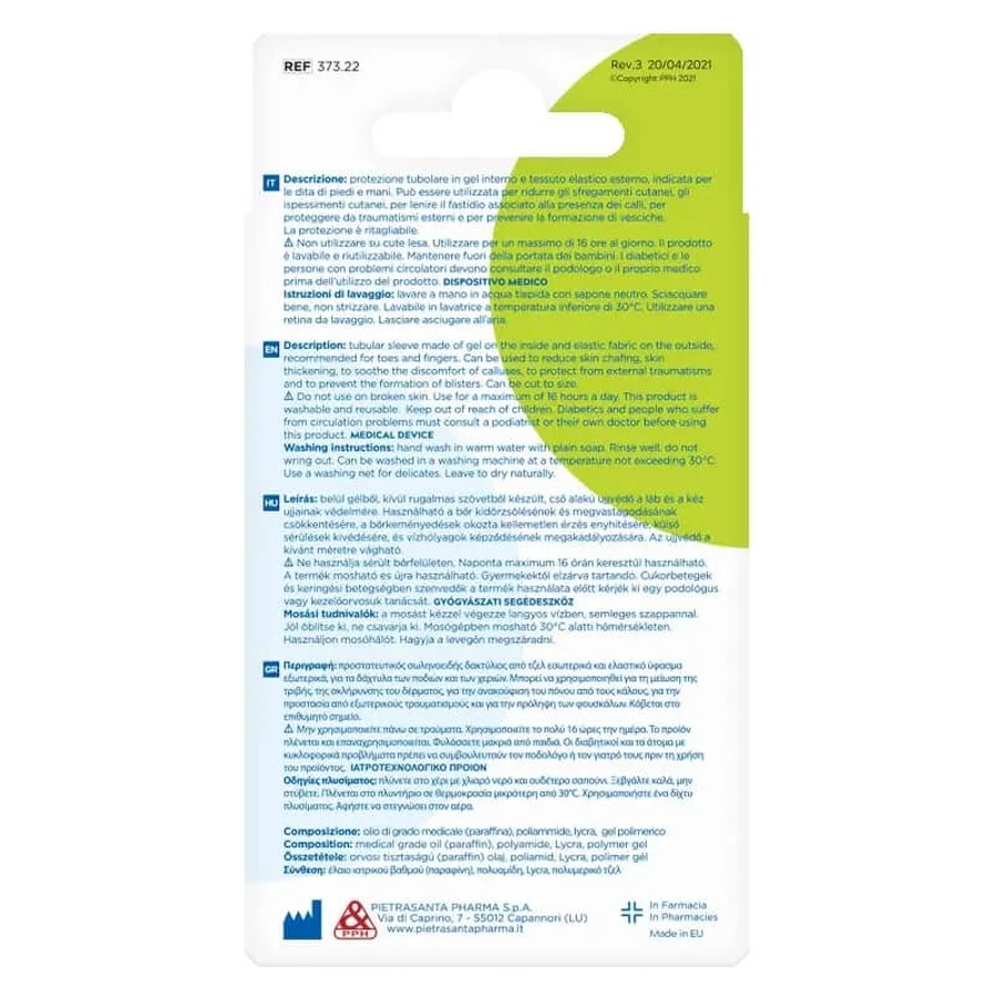 Master Aid Footcare - 2 protège-pieds tubulaires - taille L