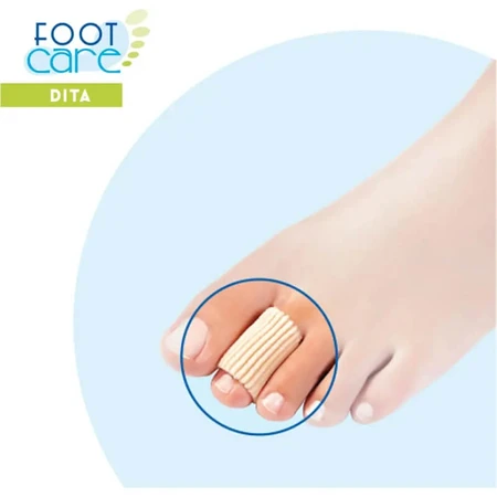 Master Aid Footcare - 2 protège-pieds tubulaires - taille L