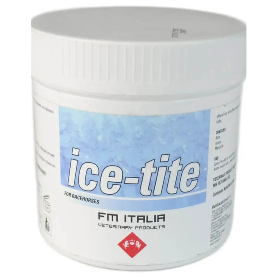 Fm Italia Ice Tite - Cream for Sport Horses with Arnica, Calendula, and Aloe, 1 kg