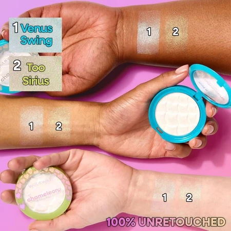 Wet n Wild Chameleon Chrome Highlighter - Powder Highlighter - Too Sirius