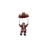 Dgs Christmas decoration: Santa Claus with a parachute