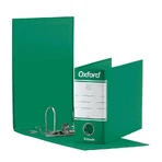 Esselte Oxford g81 - Carpeta con palanca y estuche, bloc de notas n.º 1, 23 x 18 cm, lomo de 8 cm, capacidad para 500 hojas - verde