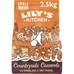 Lily's Kitchen Small Breeds Countryside Casserole met kip, eend en zoete aardappelen - Droogvoer voor honden, 2,5 kg