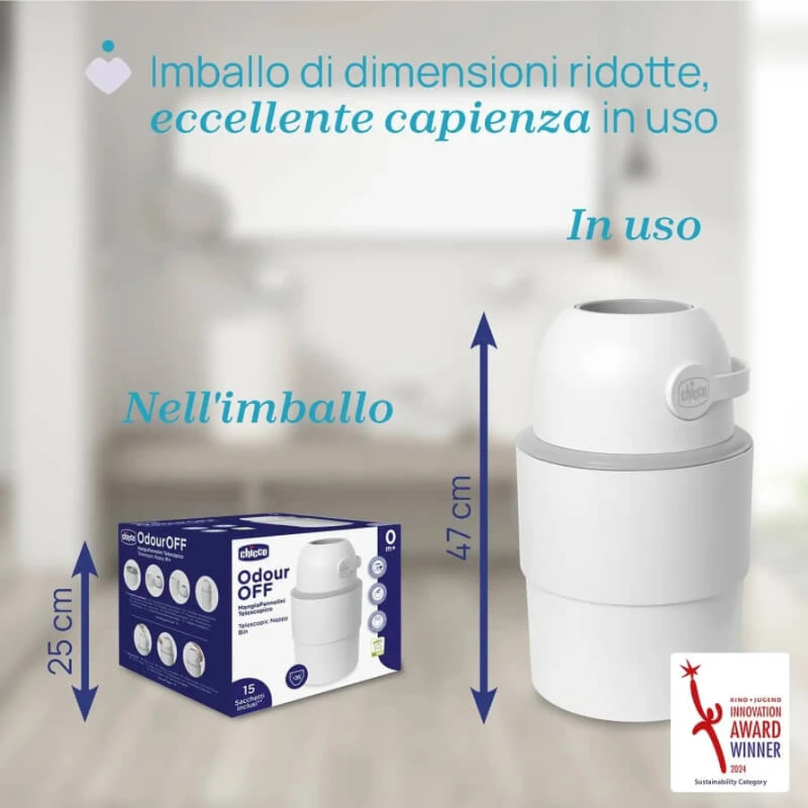 Chicco telescopische luieremmer