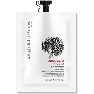 Diego dalla Palma Proud Curl - Hydraterende en elastiserende shampoo voor krullend haar, tegen kroes, voor meer definitie, 50 ml
