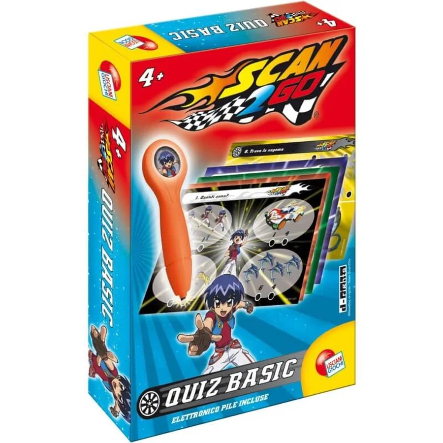 Lisciani Scan2go Basic Quiz Educational Game, Ages 4+