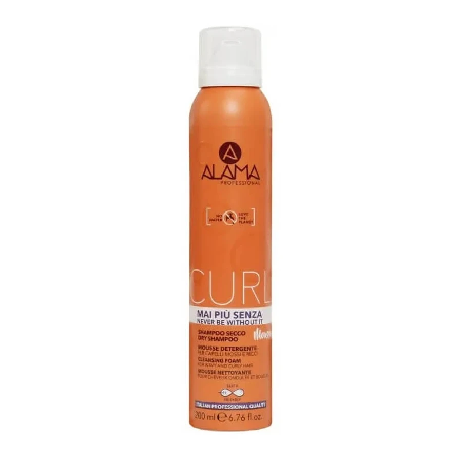 Alama Curl - Droogshampoomousse voor krullend haar, 200 ml