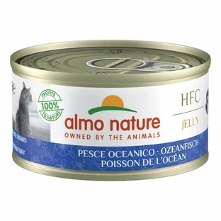 Almo Nature HFC Jelly Ocean Fish – Nassfutter für ausgewachsene Katzen, 70 g