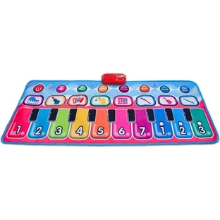 Interaktive elektronische Musikmatte von Bontempi, 130 x 48 cm
