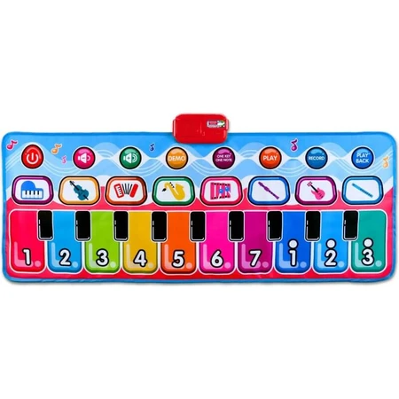 Interaktive elektronische Musikmatte von Bontempi, 130 x 48 cm