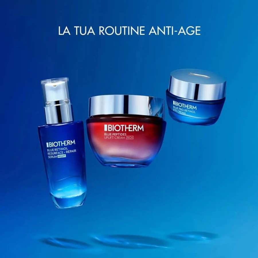 Biotherm Blue Peptides Uplift Cream Rich - Crema antiedad rica, 50 ml