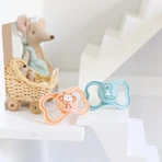 Mam Air 2-6m - Set of 2 Silicone Pacifiers - Pink