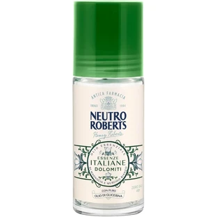 Neutro Roberts Italian Essences Dolomites - Desodorante en roll-on sin aluminio, 50 ml