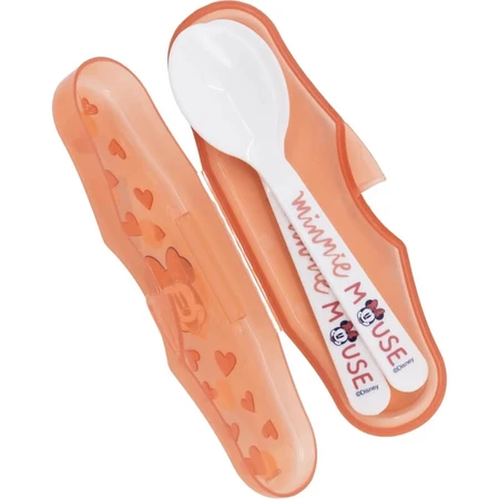 Stor Minnie - Set of Two Spoons with Case, 10m+