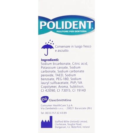 Polident 3 Minutes - Kunstgebitreiniger, 36 tabletten