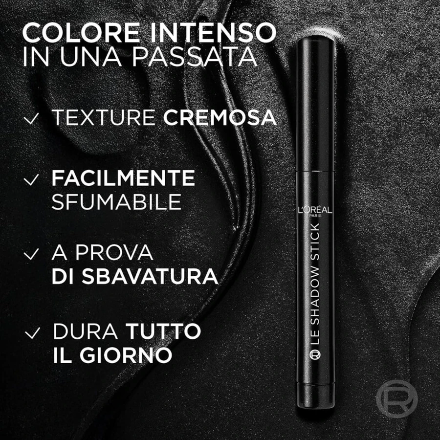 L'Oréal Paris Le Shadow Stick oogschaduwstift nr. 490 All Night Black