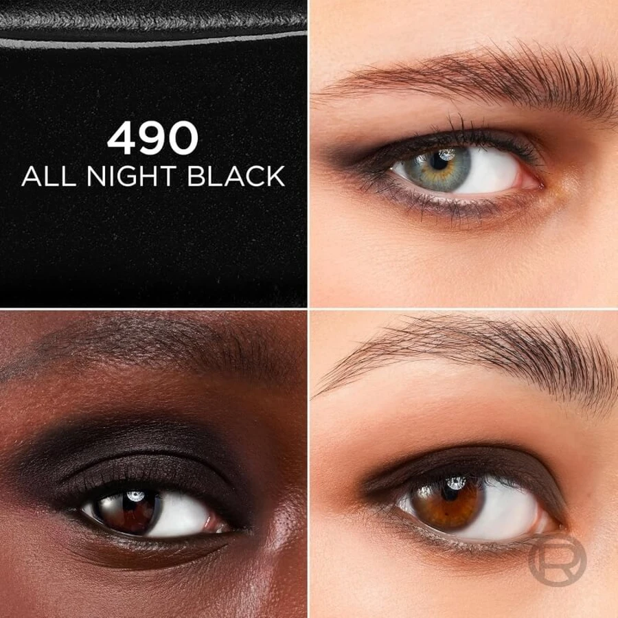 L'Oréal Paris Le Shadow Stick oogschaduwstift nr. 490 All Night Black