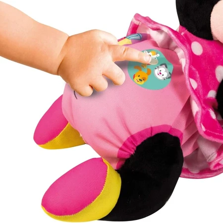 Clementoni Baby Minnie Crawl With Me - Interactive Plush Toy