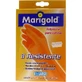 Marigold Durable Latex Gloves with Cotton Lining for Household Use, Size Large
