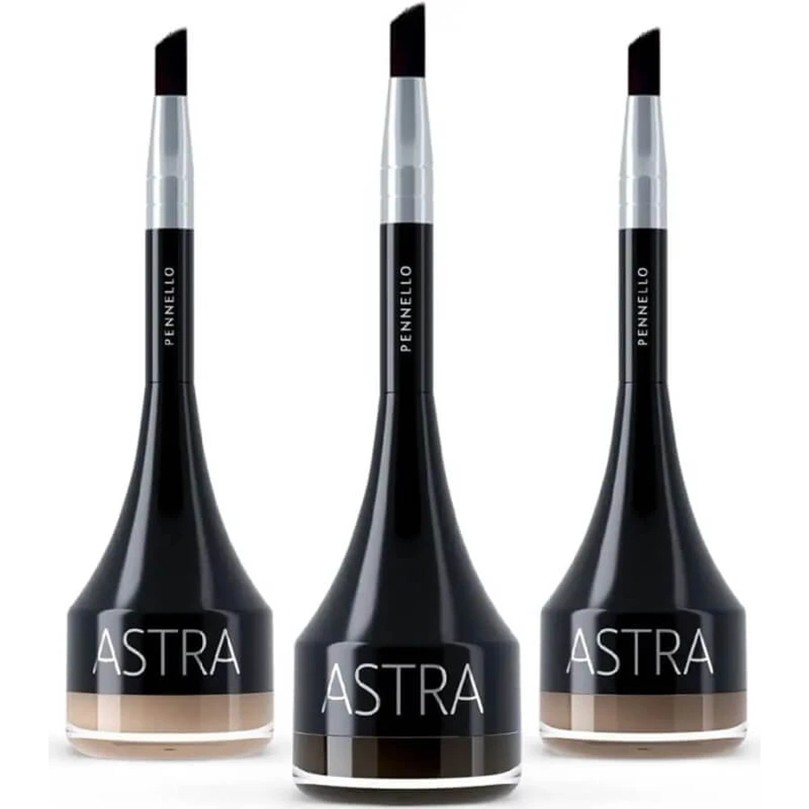 Crema en gel para cejas Astra Geisha Brows - N.º 01 Rubio