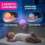 Chicco Next 2 Stars Projektionswand in Rosa mit Bärenmotiv, ab 0 Monaten