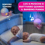 Chicco Next 2 Stars Projektionswand in Rosa mit Bärenmotiv, ab 0 Monaten