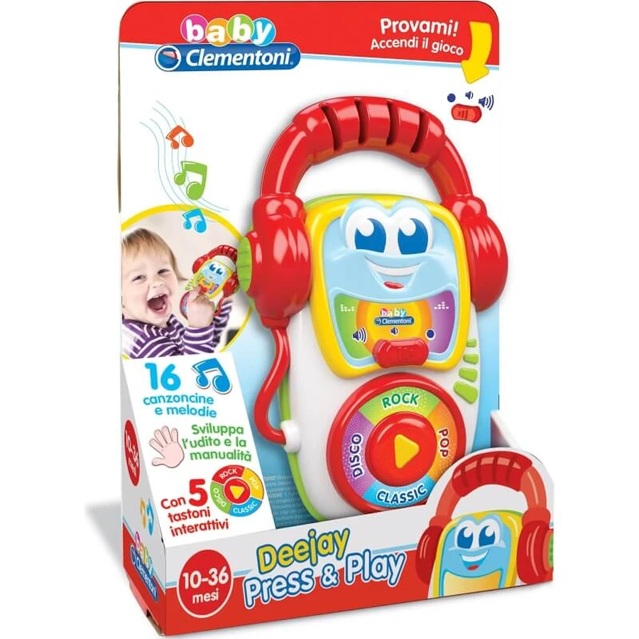 Clementoni Deejay Press & Play Music Game