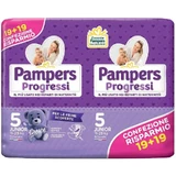 Pampers Progressi Junior Windeln, Größe 5 (11–25 kg), Doppelpack mit 36 Windeln