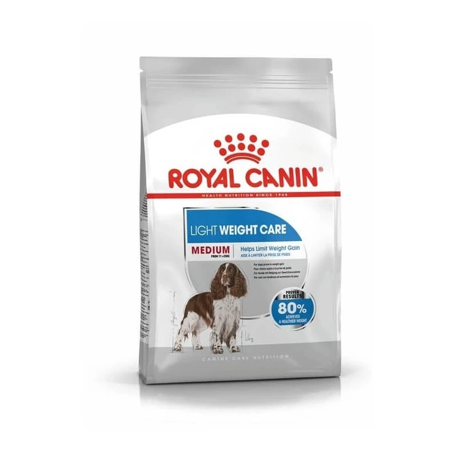 Royal Canin Medium Light Weight Care - Alimento completo para perros adultos de razas pequeñas con tendencia al sobrepeso, 3 kg