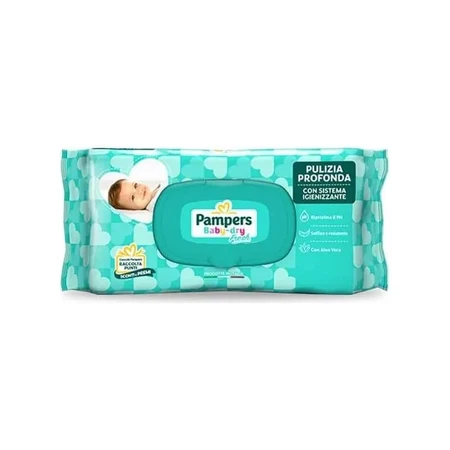 Lingettes Pampers Baby Fresh, 50 lingettes