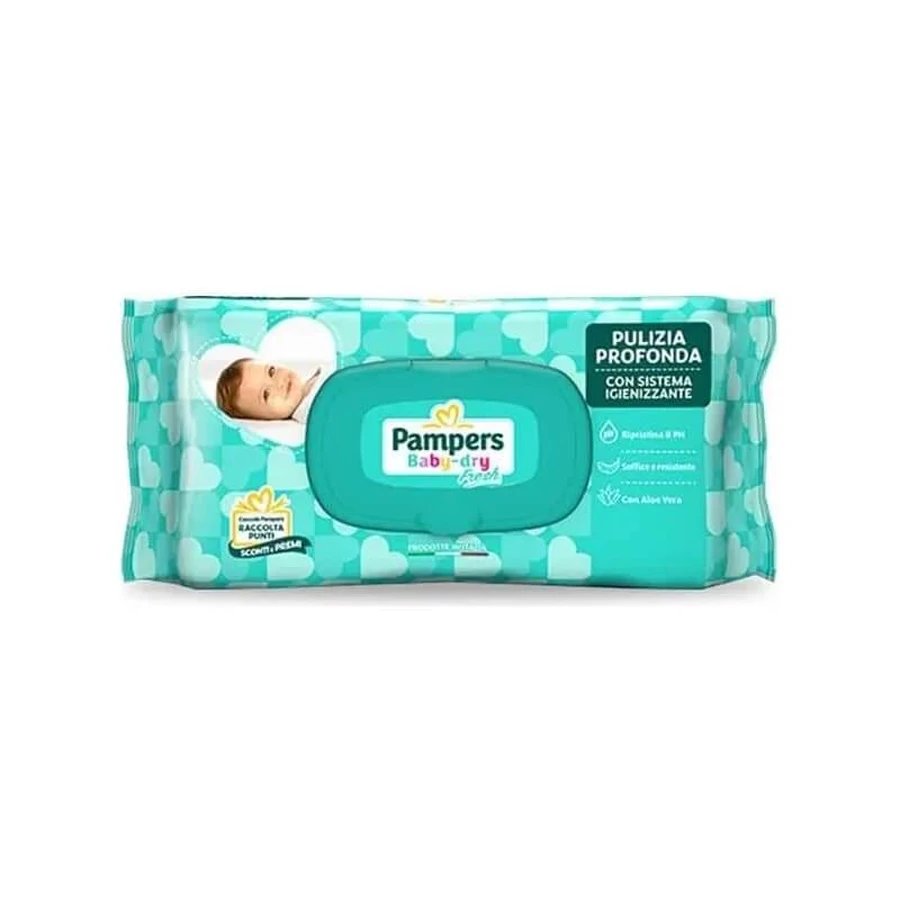Lingettes Pampers Baby Fresh, 50 lingettes