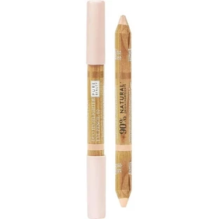 Astra Pure Beauty Duo Highlighter – Natürlicher, strahlender Augenstift Nr. 02 Peach Crumble