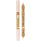 Astra Pure Beauty Duo Highlighter – Natürlicher, strahlender Augenstift Nr. 02 Peach Crumble
