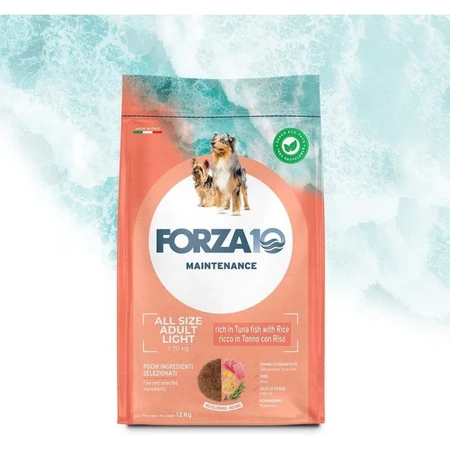 Forza10 Forza 10 Maintenance Alle maten Volwassen Light Tonijn - Compleet hondenvoer, 12 kg