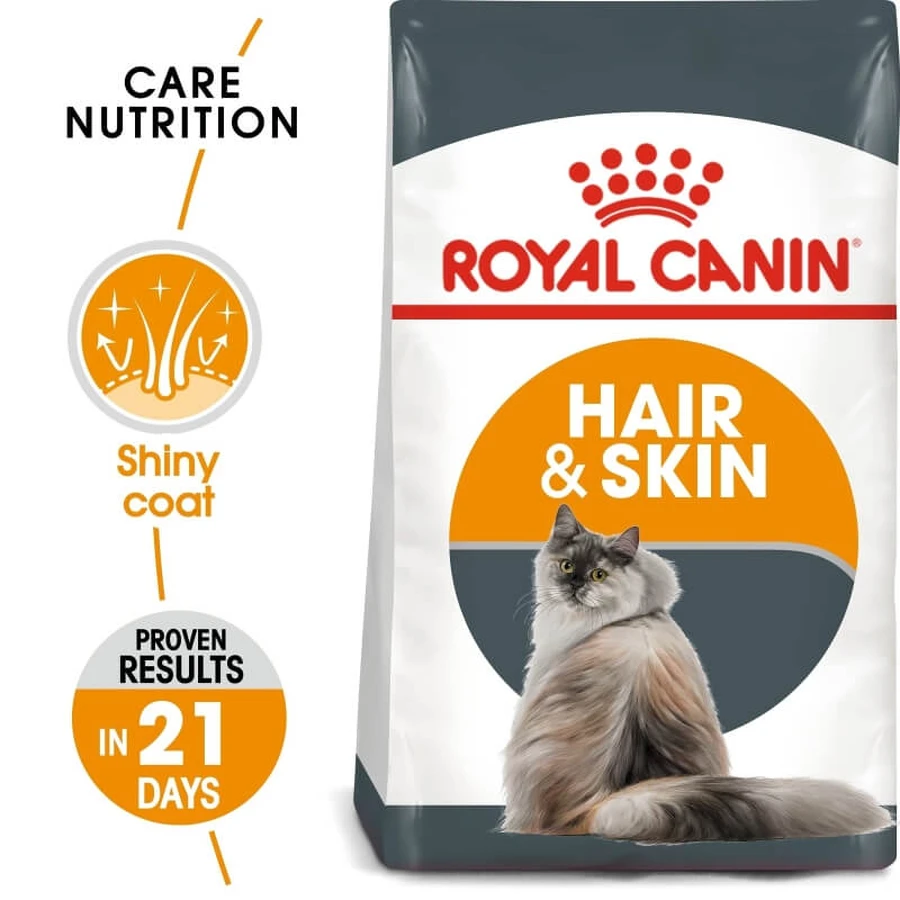 Royal Canin Hair & Skin Care - Alimento completo para la salud de la piel y el pelaje de los gatos, 10 kg
