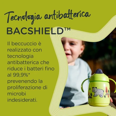 Tommee Tippee Training Sippee - Tasse anti-fuites pour enfants à partir de 6 mois, 300 ml, rose
