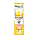 Garnier Skin Active Vitamin C LSF 50+ Täglicher UV-Schutz – Fluid gegen Pigmentflecken für strahlende Haut 40 ml