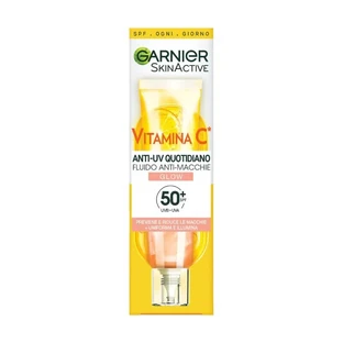 Garnier Skin Active Vitamine C SPF 50+ Dagelijkse anti-UV-verzorging – Fluid tegen donkere vlekken voor een stralende teint 40 ml