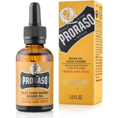 Proraso Wood and Spice - Huile de soin pour la barbe 30 ml
